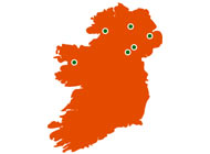 Locations Throughout Ireland